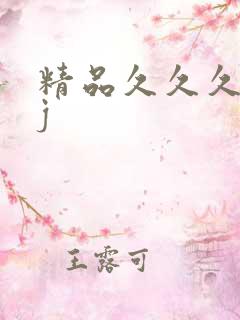 精品久久久久久j