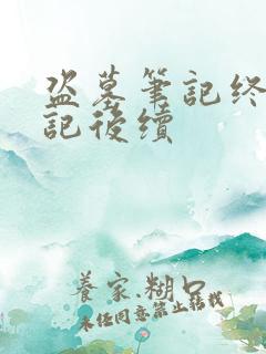 盗墓笔记终极笔记后续