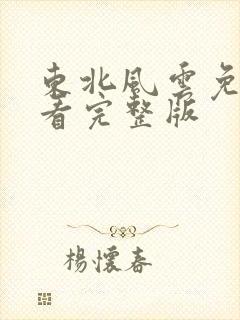 东北风云免费观看完整版