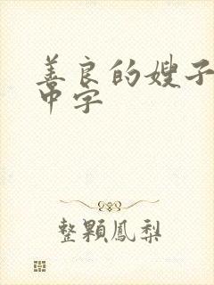 善良的嫂子韩国中字