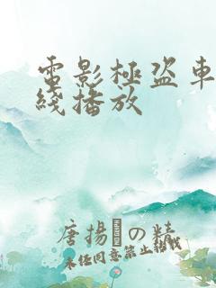 电影极盗车神在线播放