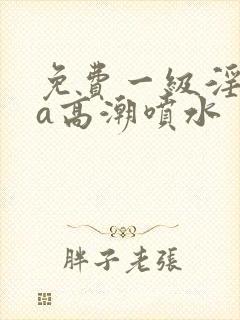 免费一级淫片aa高潮喷水