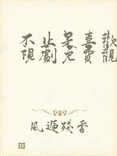 不止是喜欢你电视剧免费观看