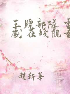 王牌部队 电视剧 在线观看