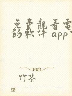 免费观看电视剧的软件 app下载高清