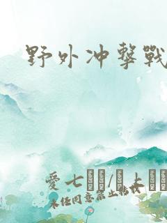 野外冲击战破解