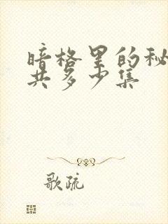 暗格里的秘密一共多少集