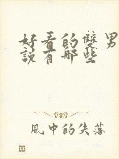 好看的双男主小说有哪些