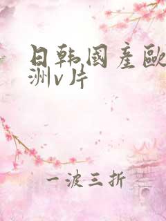 日韩国产欧美亚洲v片