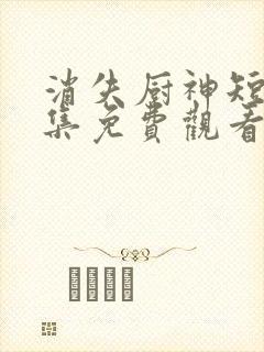 消失厨神短剧全集免费观看