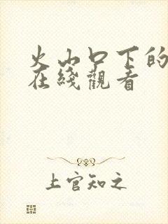 火山口下的两人在线观看