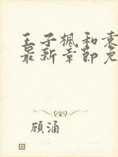 王子枫和袁雯洁最新章节免费阅读全文