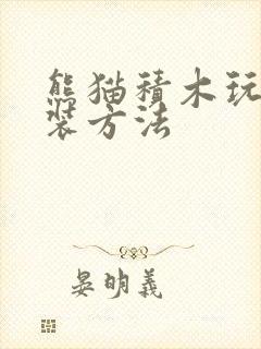 熊猫积木玩具拼装方法