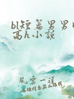 bl短篇男男肉高h小说