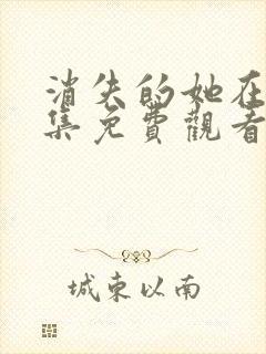 消失的她在线全集免费观看完整版