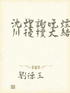 沈煜谢晚烟林时川后续大结局