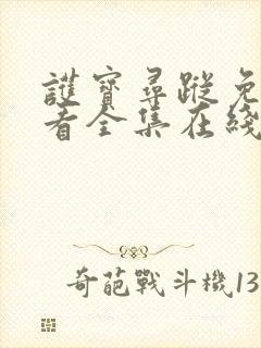 护宝寻踪免费观看全集在线