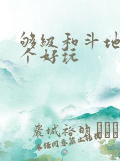 够级和斗地主哪个好玩