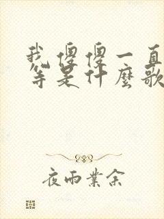 我傻傻一直把你等是什么歌