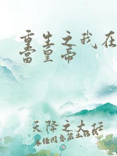 重生之我在古代当皇帝