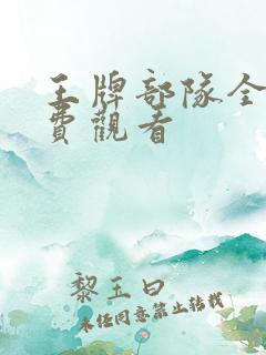 王牌部队全集免费观看