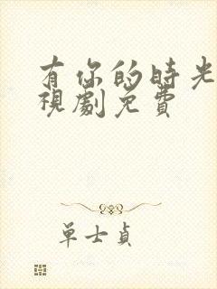 有你的时光里电视剧免费