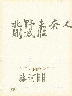 北野未奈人妻未删减版