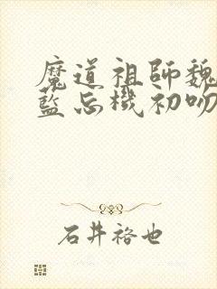 魔道祖师魏无羡蓝忘机初吻是哪章