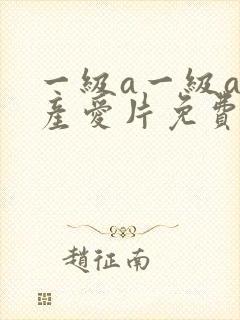 一级a一级a国产爱片免费免免