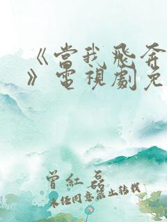 《当我飞奔向你》电视剧免费观看