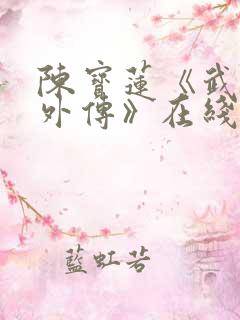 陈宝莲《武媚娘外传》在线