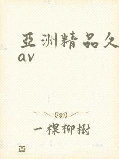 亚洲精品久久久av