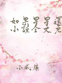 如果星星还记得小说全文免费阅读