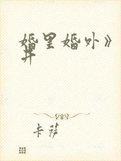 婚里婚外》叶晓井