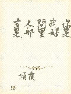 有人问我你到底是哪里好是什么歌