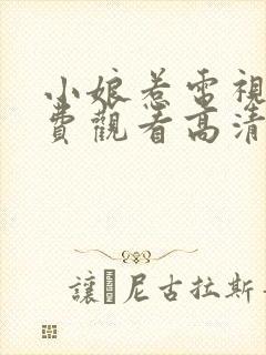 小娘惹电视剧免费观看高清