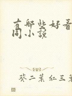 有哪些好看的男同小说