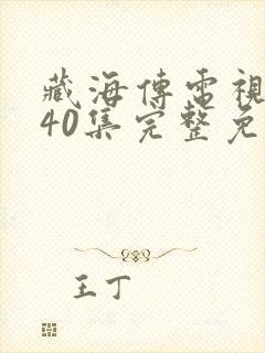 藏海传电视剧第40集完整免费观看