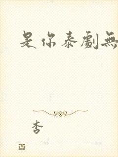 是你泰剧无删减