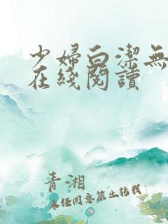 少妇白洁无删减在线阅读