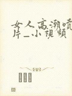 女人高潮喷水毛片_小视频