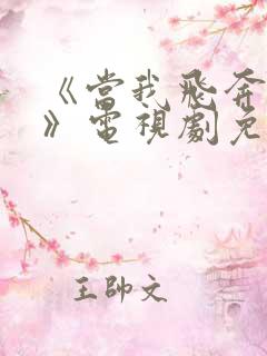 《当我飞奔向你》电视剧免费