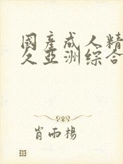 国产成人精品久久亚洲综合