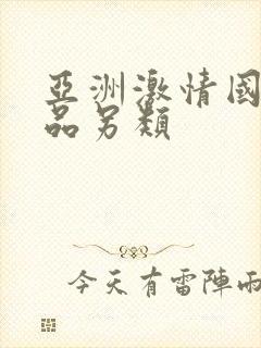 亚洲激情国产精品另类