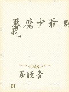 恶魔少爷 别吻我