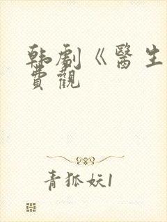 韩剧《医生》免费观