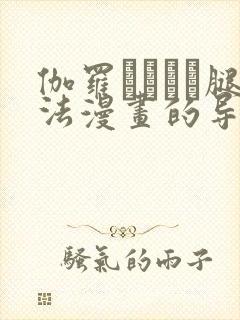 伽罗ちゃんが腿法漫画的导演是谁