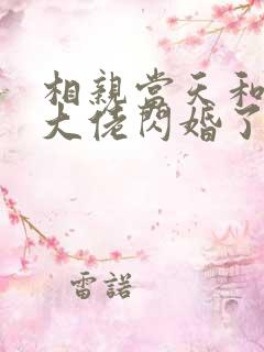 相亲当天和豪门大佬闪婚了视频在线观看