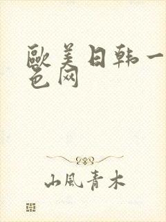 欧美日韩一级黄色网