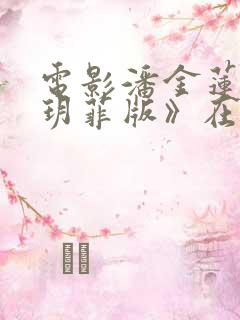 电影潘金莲《龚玥菲版》在线观看